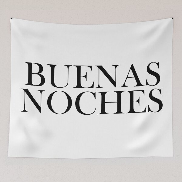 Item preview, Buenas noches art - spanish greetings - Good evening good night designed and sold by ALLURE-minimal.