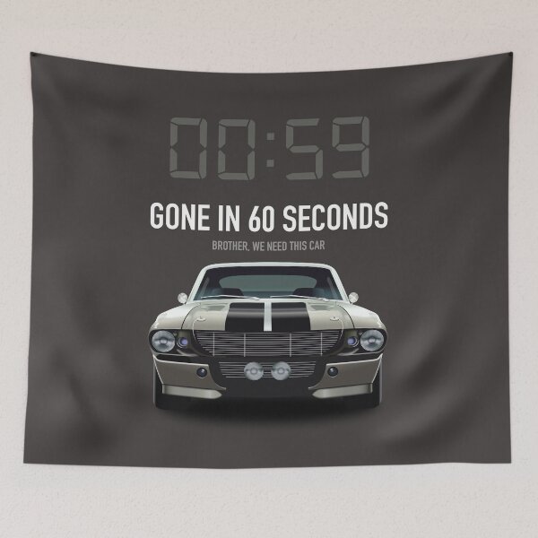 Item preview, Gone in 60 Seconds - Alternative Movie Poster designed and sold by MoviePosterBoy.