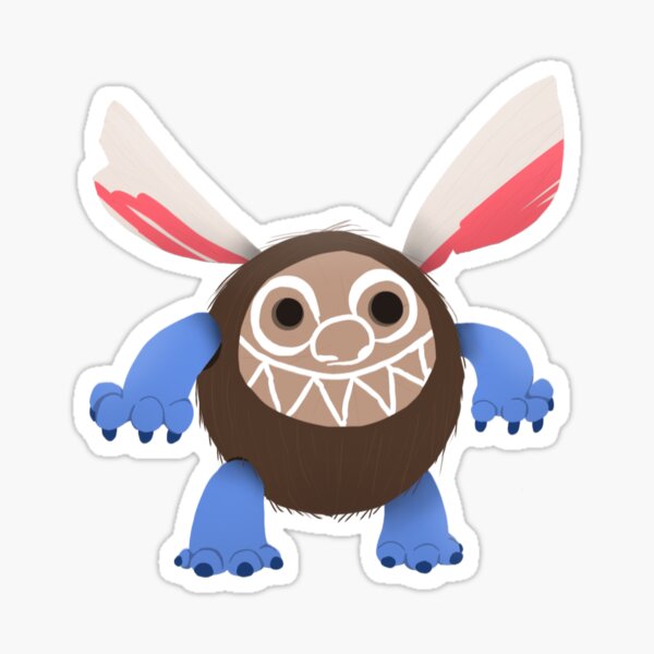 Item preview, Funny Stitch Kakamora Crossover designed and sold by Imaplatypus.