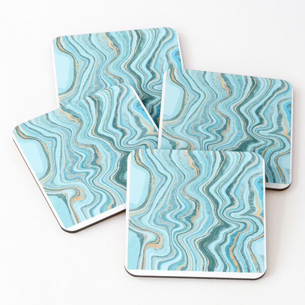 Item preview, BLUE WAVES  WALL  ART & POSTERS NEW COOL DESIGN  designed and sold by MorbenTrend.