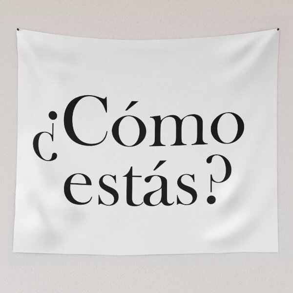 Item preview, ¿Cómo estás? ¿Cómo está? - spanish language - How are you? Como estas? Como esta? designed and sold by ALLURE-minimal.