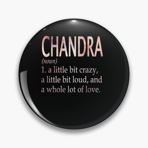 Item preview, Chandra Girl Name Definition designed and sold by Reggiewaz.