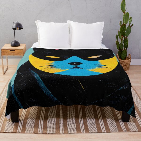 Item preview, Ninja Cat Pop Art 5 designed and sold by AiBroughtToLife.