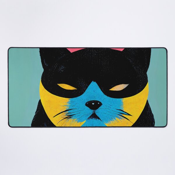 Item preview, Ninja Cat Pop Art 5 designed and sold by AiBroughtToLife.