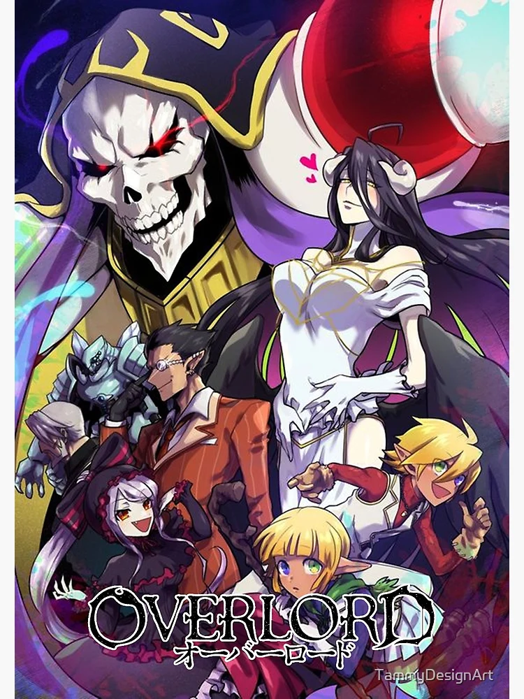 Overlord Anime Poster Poster for Sale by samjonmuno