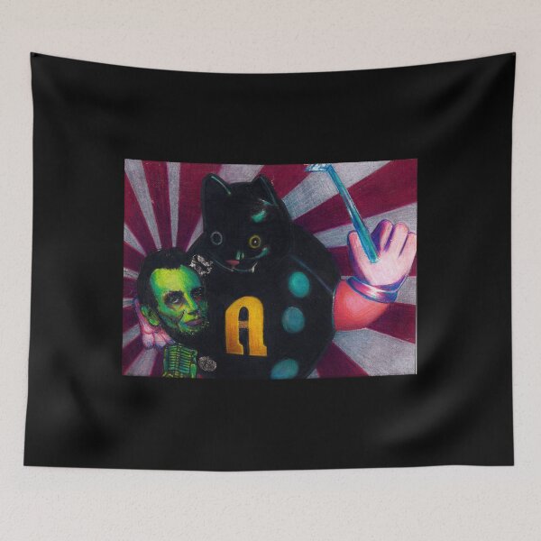 Item preview, Abe & The Magical Cat designed and sold by bubblesinspace.