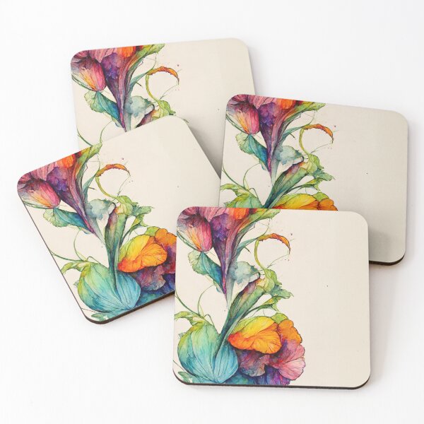 Item preview, Watercolour flower  designed and sold by niks1351.