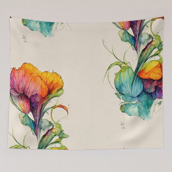 Item preview, Watercolour flower  designed and sold by niks1351.