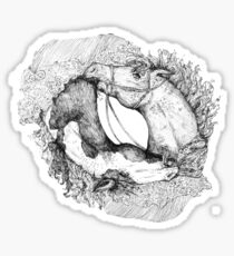Capaill usice Sticker
