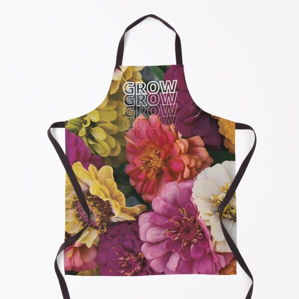 Item preview, GROW (above) - Fancy Vintage Colorful Flowers designed and sold by AliceSLee.