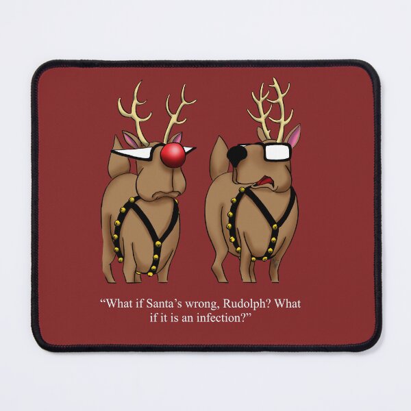 Item preview, Funny Spectickles Red Nose Reindeer Diagnosis Humor designed and sold by abbottoons.