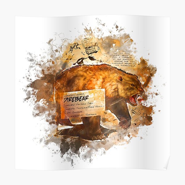 Dire Bear Poster