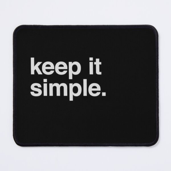 Item preview, Keep It Simple designed and sold by Bermudis.