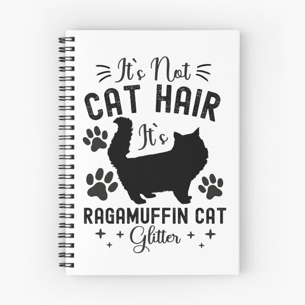 Item preview, It's Not Cat Hair It's Ragamuffin Cat Glitter, Funny Ragamuffin Cat Owner Quotes, Ragamuffin Owner Gifts designed and sold by PRINTED ..
