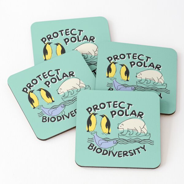 Item preview, Protect Polar Biodiversity designed and sold by bmfabricdesigns.