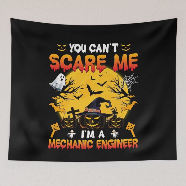 Item preview, You Can't Scare Me I'm A Mechanic Engineer Funny Halloween designed and sold by decentwearstore.