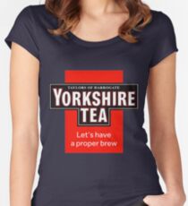 Yorkshire Tea Women's Fitted Scoop T-Shirt
