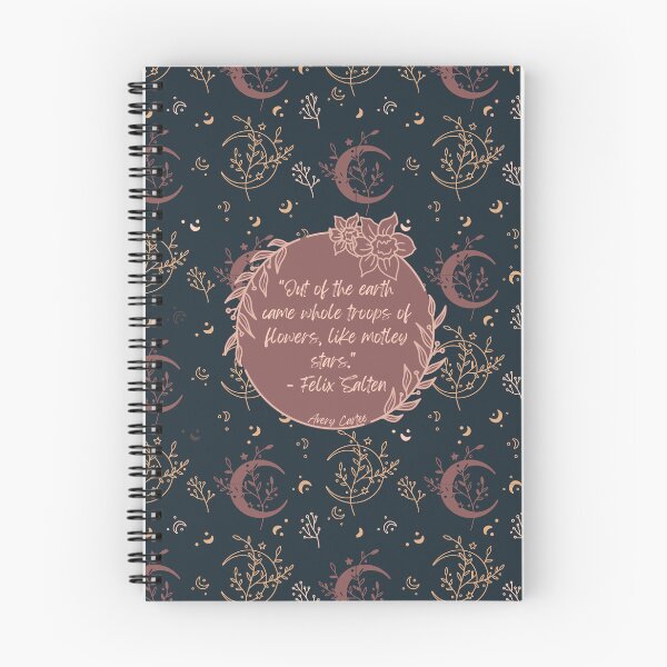 Item preview, Moon and Floral Felix Salten Design designed and sold by DesignByAvery.