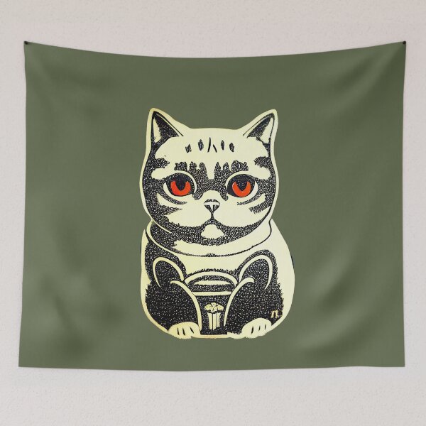 Item preview, British shorthair cat art 22 designed and sold by Catator.