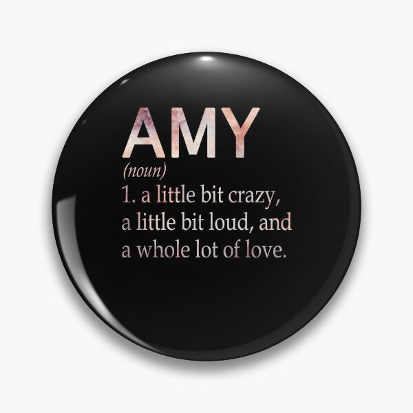 Artikelvorschau, Definition des Mädchennamens Amy entworfen und verkauft von Alexmdast.