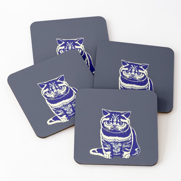 Item preview, British shorthair cat art 24 designed and sold by Catator.