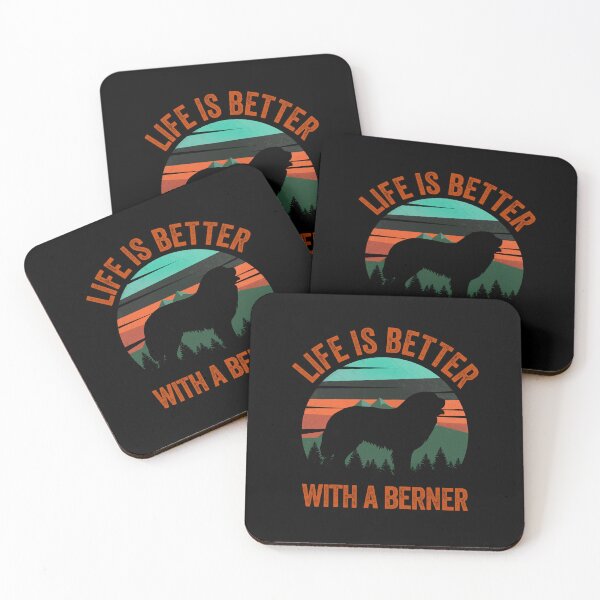 Item preview, Life Is Better With Berner Bernese Mountain Dog designed and sold by Guarddogdrive.