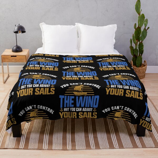 Item preview, Sailing Can't Control Wind Adjust Sails Sailboat designed and sold by lloyd68.
