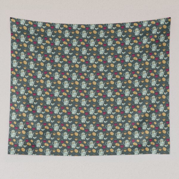 Item preview, Swedish Coffee Break Seamless Pattern designed and sold by Cedarrue.