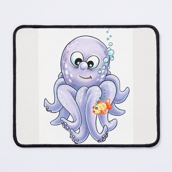 Item preview, happy octopus designed and sold by Worldofward48.