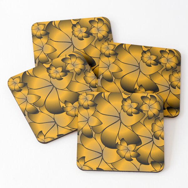 Item preview, Golden flower  designed and sold by  Mudikeys.