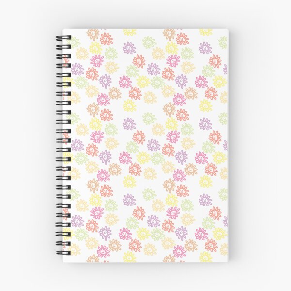 Item preview, Pastel Daisy Flowers Smiley Face Pattern HD designed and sold by ellenhenry.
