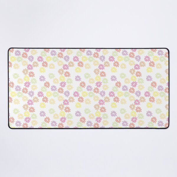 Item preview, Pastel Daisy Flowers Smiley Face Pattern HD designed and sold by ellenhenry.