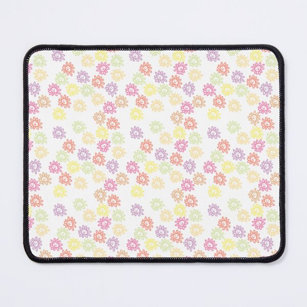 Item preview, Pastel Daisy Flowers Smiley Face Pattern HD designed and sold by ellenhenry.