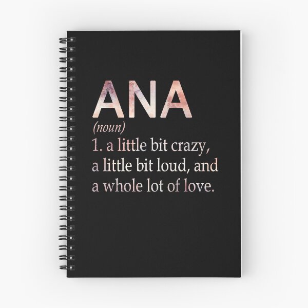 Item preview, Ana Girl Name Definition designed and sold by Alexmdast.