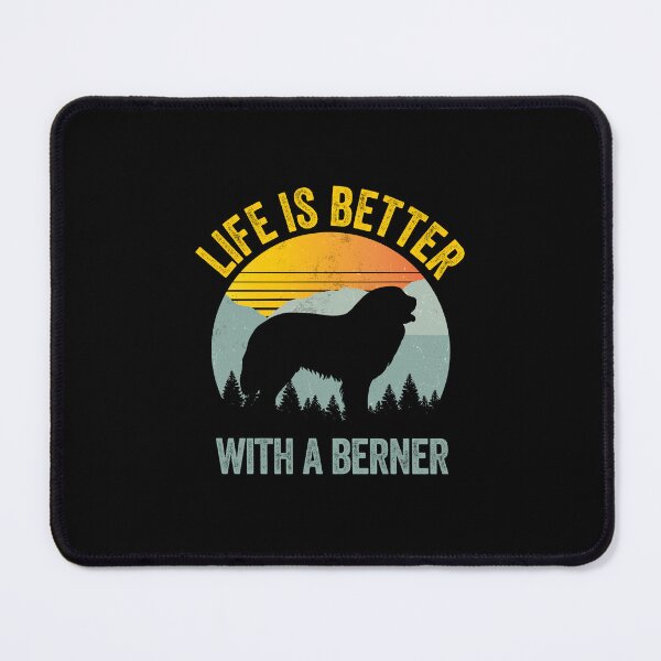 Aperçu de l'œuvre La vie est meilleure avec Berner Bouvier bernois Summer créée et vendue par Guarddogdrive.