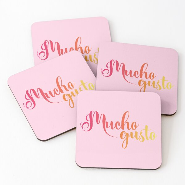 Item preview, Mucho gusto - spanish language - Nice to meet you designed and sold by ALLURE-minimal.