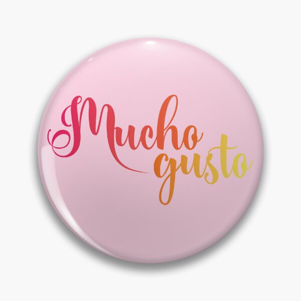 Item preview, Mucho gusto - spanish language - Nice to meet you designed and sold by ALLURE-minimal.