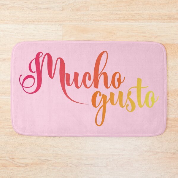 Item preview, Mucho gusto - spanish language - Nice to meet you designed and sold by ALLURE-minimal.
