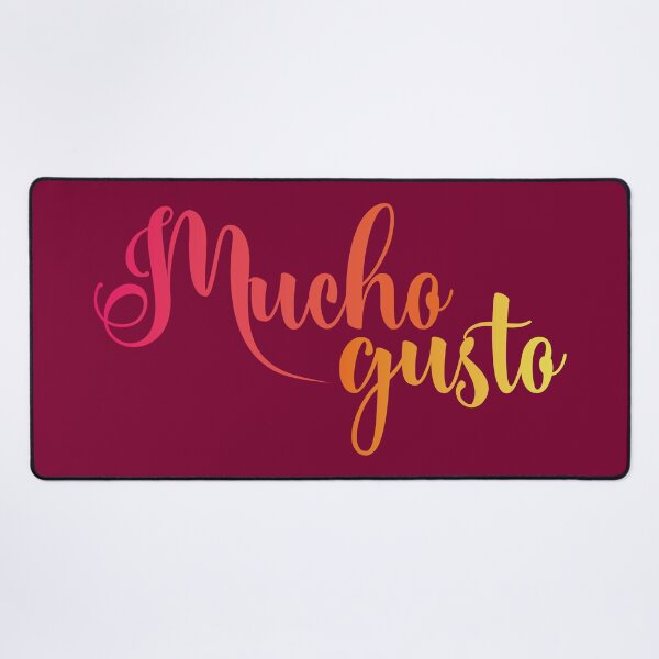 Item preview, Mucho gusto - spanish language - Nice to meet you designed and sold by ALLURE-minimal.