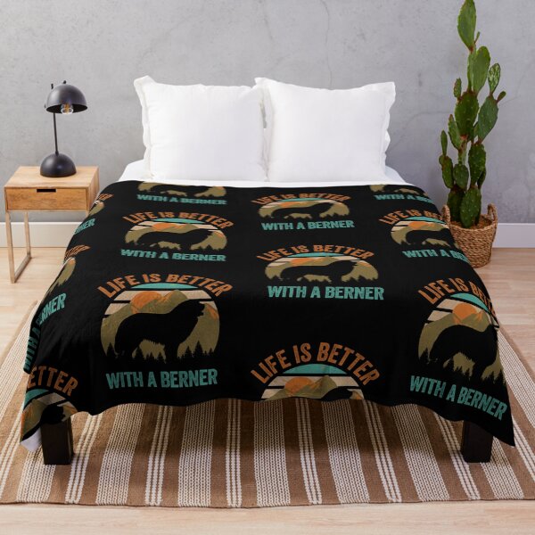 Item preview, Life Is Better With A Berner Bernese Mountain Dog designed and sold by Guarddogdrive.