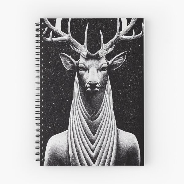 Item preview, Space Deer AI-Generated Digital Art designed and sold by botprompts.