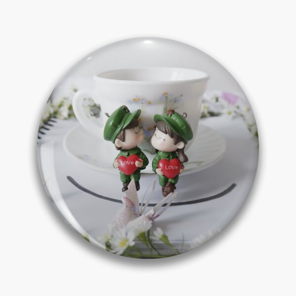 Item preview, Sweet couple with beautiful coffee cup designed and sold by ATime7Day.