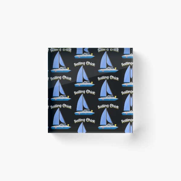 Item preview, Sailing Chick Girl Sailboat designed and sold by lloyd68.