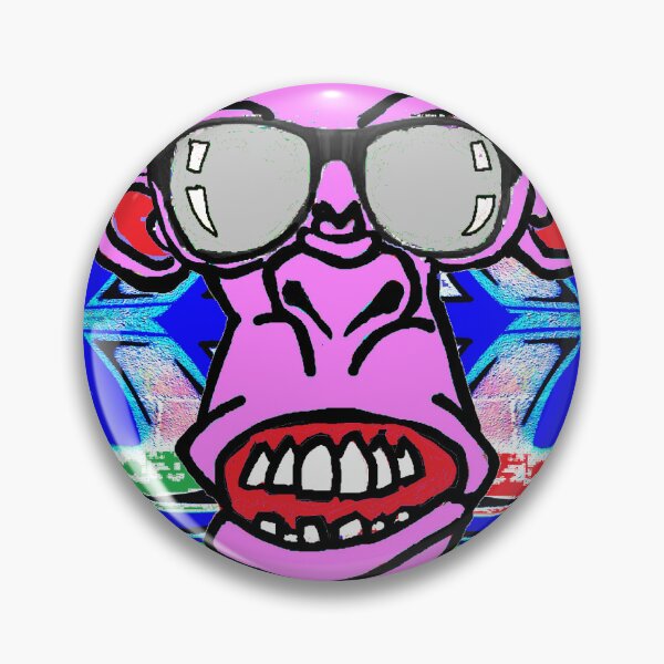 Artikelvorschau, Punk, Affe, Graffiti, Sonnenbrille, Party, Fresher, entworfen und verkauft von LowEndGraphics.