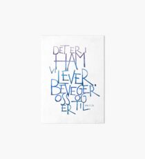 Det er i ham vi lever Art Board Print