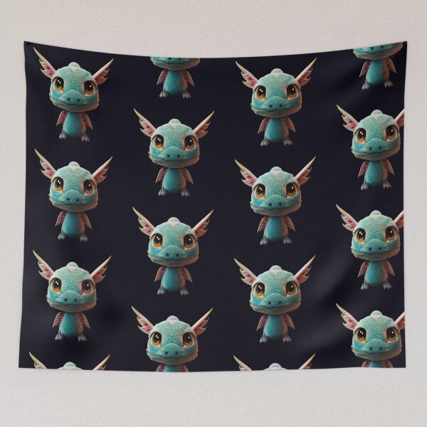Item preview, Cute Green Dragon designed and sold by Lauren Van Allen.