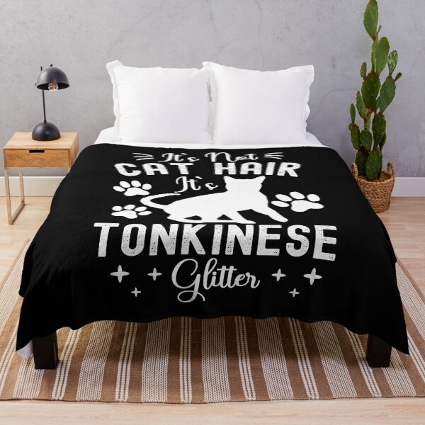 Item preview, It's Not Cat Hair It's Tonkinese Glitter, Funny Tonkinese Cat Owner Quotes, Tonk, Owner Gifts designed and sold by PRINTED ..