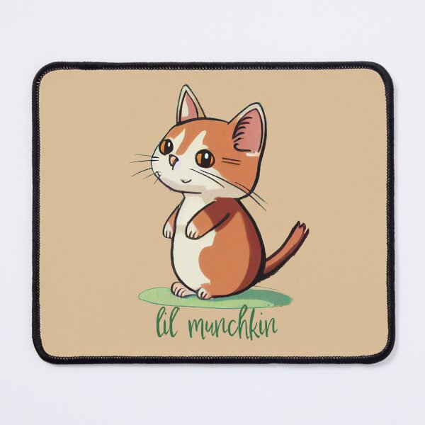 Item preview, Kids Lil Munchkin Cat Illustration designed and sold by ThePurpleMelon.