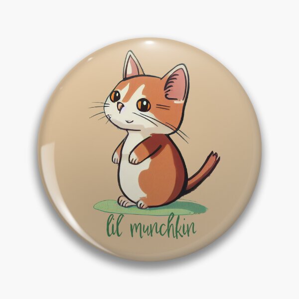 Item preview, Kids Lil Munchkin Cat Illustration designed and sold by ThePurpleMelon.