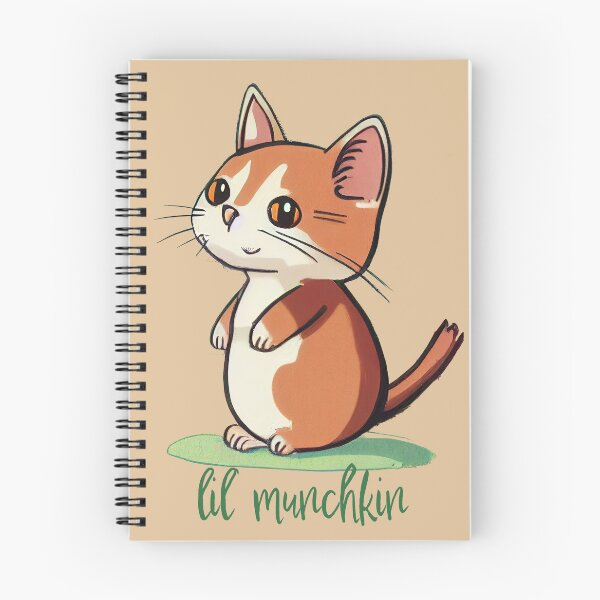 Item preview, Kids Lil Munchkin Cat Illustration designed and sold by ThePurpleMelon.